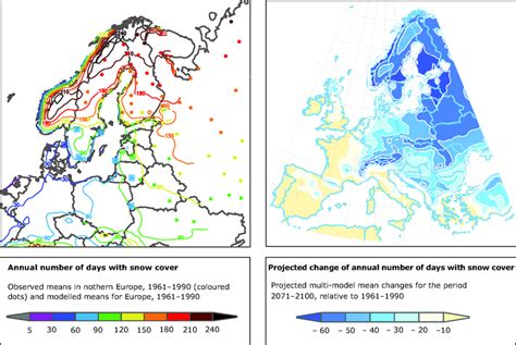 Map 516 Climate Change 2008 Annual Numbers Of Dayseps