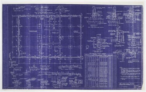 Blueprint Blueprints How To Plan Building Foundation