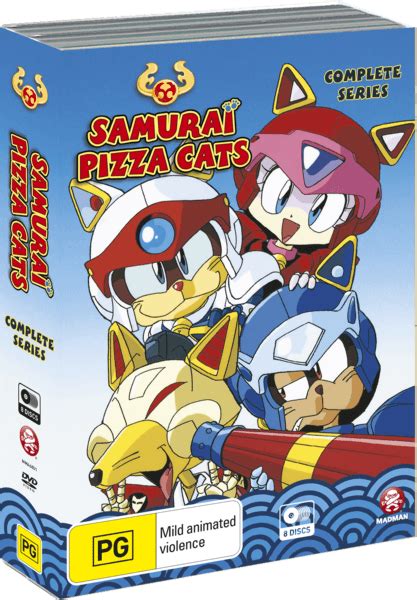 Samurai Pizza Cats Complete Series Review Capsule Computers