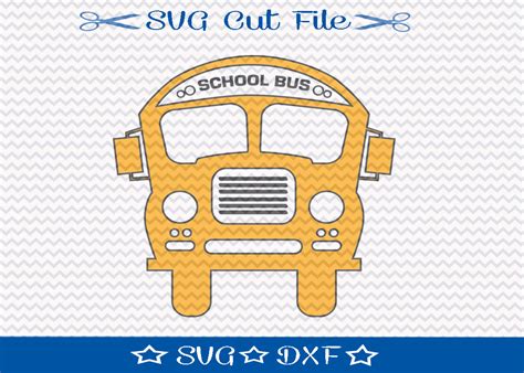 Autobús Escolar Svg Profesor Svg Svg Archivo De Corte Para Etsy México