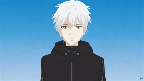 Download Artwork White Hair Anime Boy Ken Kaneki Tokyo Ghoul Wallpaper 1920x1080 Full Hd