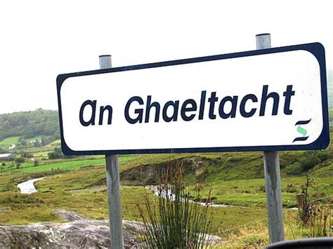 How Healthy Is The Irish Language In The Gaeltacht Areas This Week