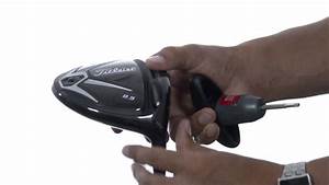 How To Adjust The Titleist 915 D Drivers Youtube