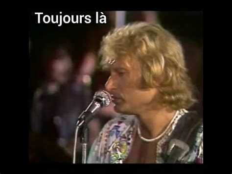 Johnny Hallyday Toujours là version live 79 1979 vidéo originale