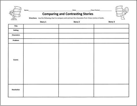 Free Graphic Organizers For Teaching Literature And Reading Free