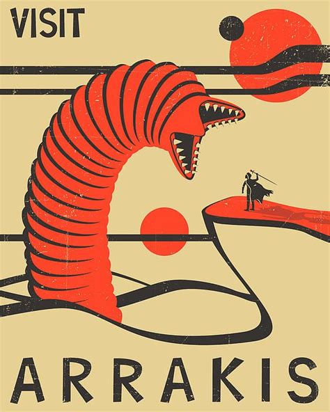 Arrakis Travel Poster By Jazzberry Blue Dune Art Travel Posters Dune