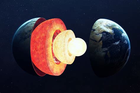 The Earths Core Begins To Have An Unusual Growth That Science Cannot