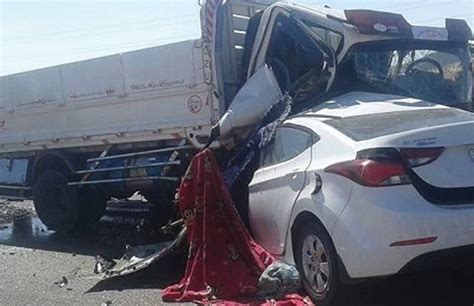 مصرع 3 أشخاص وإصابة 2 في حادث تصادم بمحور المريوطية بوابة الأهرام