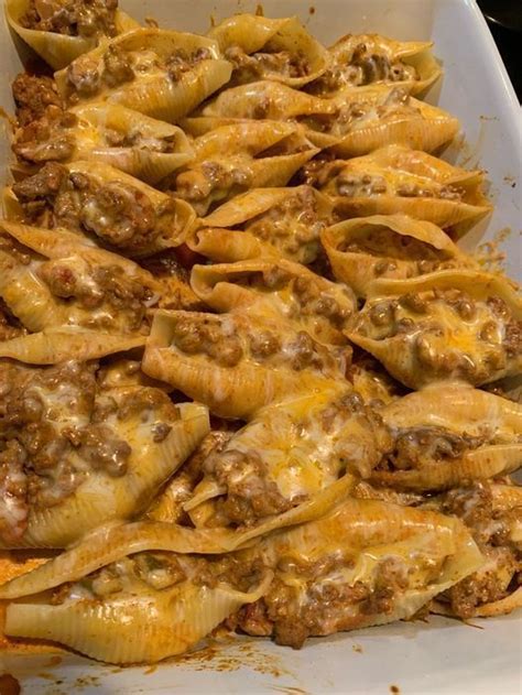 Taco Stuffed Shells Grandmas Homemade Goodness