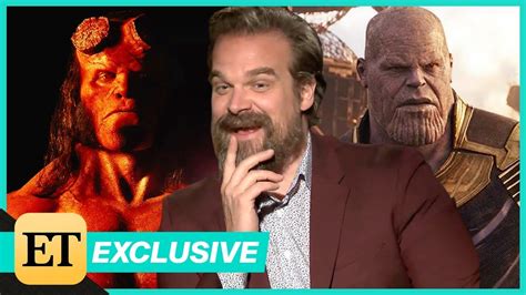 Hellboy Vs Thanos Who David Harbour Thinks Would Win Youtube