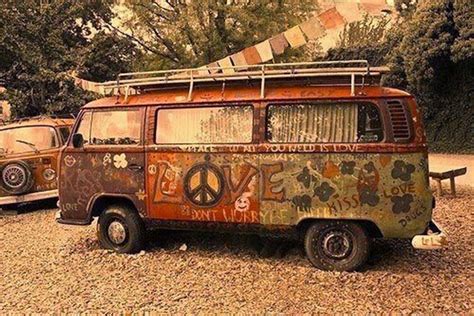 Peace Old Volkswagen Van Hippie Car Hippie Van Hippie Bus