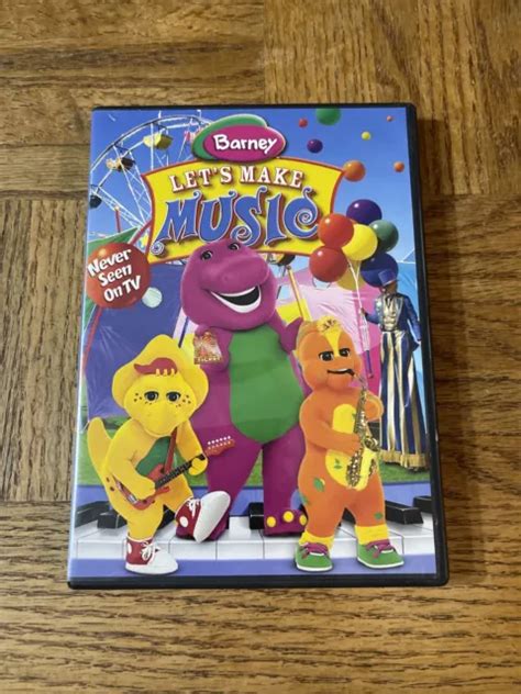BARNEY LETS MAKE Music DVD 22 88 PicClick