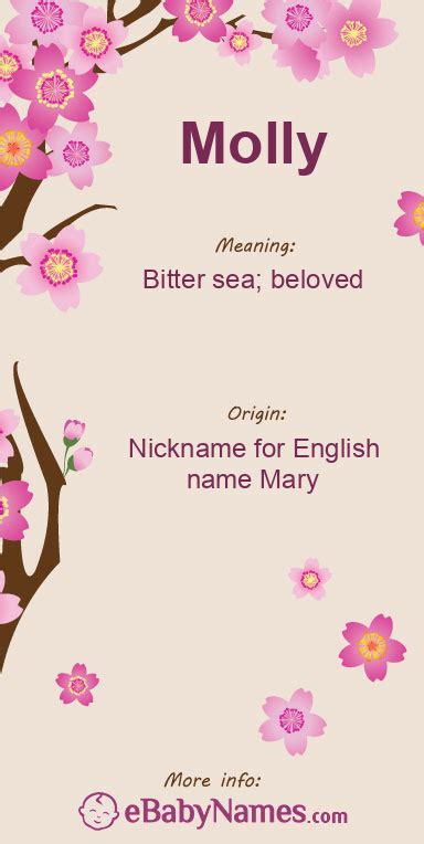 C v means colchicine vincristine. Meaning of Molly: Molly is traditionally a nickname for ...