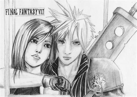 Tifa And Cloud By R Ico On Deviantart