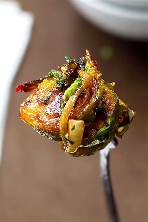 Brussels sprouts, oil, balsamic vinegar, honey, salt, pepper. Sautéed Brussels Sprouts with Honey Glaze | Sprout recipes ...