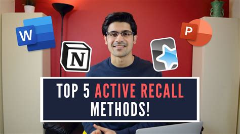 5 Active Recall Methods I Use At Medical School Youtube