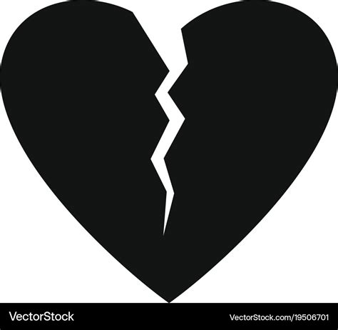 Cracked And Broken Heart Vector Clipart Image Free Stock Photo Images