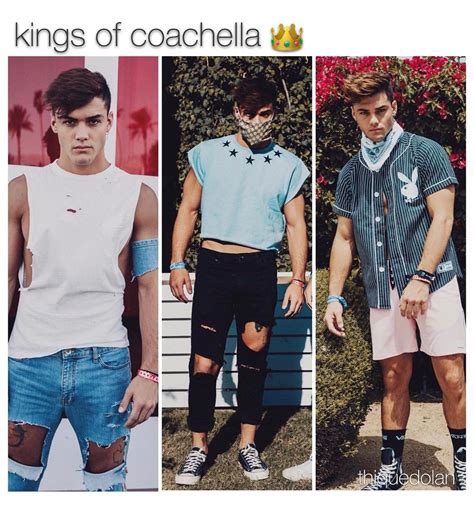 Idea By Jaqueline On Dolan Twins Coachella Outfit Coachella Outfit Men Cochella Outfits