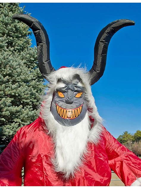 Maybe you would like to learn more about one of these? Animated Krampus Inflatable | Halloween decorations ...