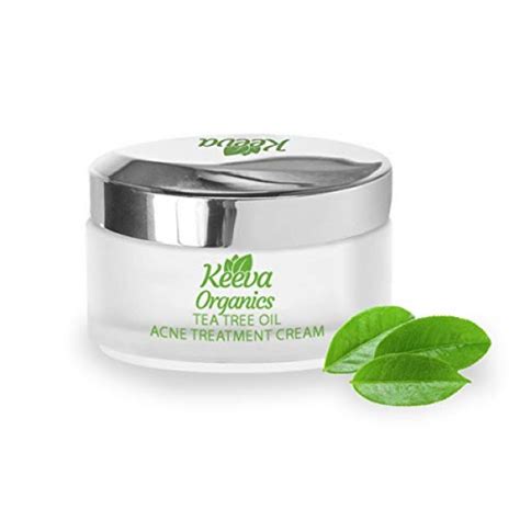 Keeva Organics Acne Treatment Cream With Secret TEA TREE
