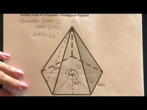 This surface area and volume worksheet will produce problems for calculating surface area for prisms and pyramids. How to find the Surface Area of a Pentagonal Pyramid ...