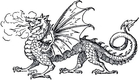 Download Inktober | Day 2 | Dragon coloring page, Dragon images ...