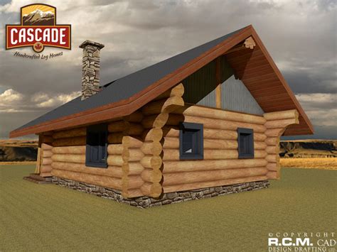 Log Cabins Under 600 Square Feet Cascade Handcrafted