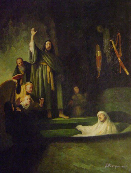 The Raising Of Lazarus Painting By Rembrandt Van Rijn