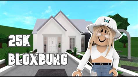Aesthetic One Story Bloxburg House 25k Youtube