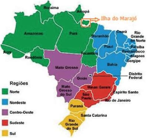 Mapa Pol Tico Do Brasil Como Foi A Divis O Resumo Completo Mapa Hot Sex Picture