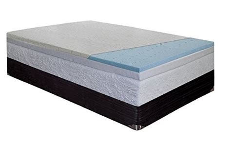Cooling mattress toppers can be made of latex, wool, gel memory foam, or other materials that draw heat away from the sleeper. Continental Sleep Mattress Topper King Size With Cool Gel ...