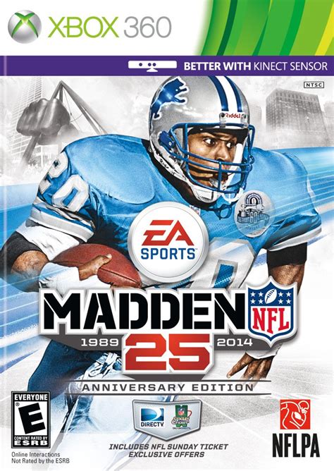 Madden NFL 25 Anniversary Edition Release Date (Xbox 360, PS3)