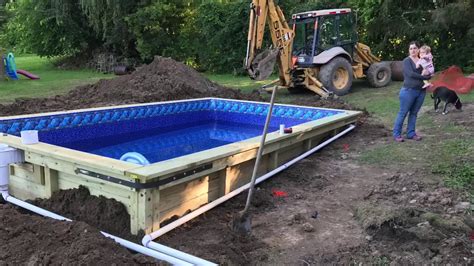 Diy Inground Pool Installation