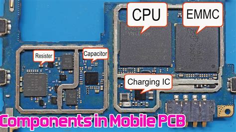 How To Identify Mobile Phone Pcb Smd Components Like Capacitor Resister