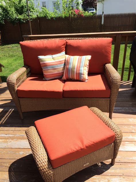 Martha stewart living was a talk show hosted by martha stewart between 1991 and 2004 which was a spin off of her magazine of the same name. Martha Stewart Charlottetown patio collection (love seat ...