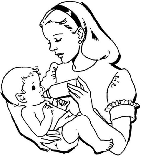 Pin by ColoringSun on Baby Coloring Pages | Baby coloring pages