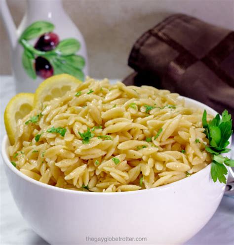 Perfect for lunch or dinner! Parmesan Lemon Orzo Recipe - COUSCOUS Day