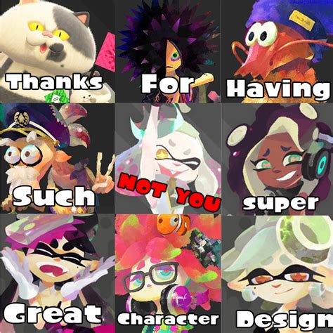 Not You - Splatoon 2 | Splatoon | Know Your Meme