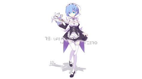 Wallpaper Illustration Anime Girls Cartoon Re Zero Kara Hajimeru