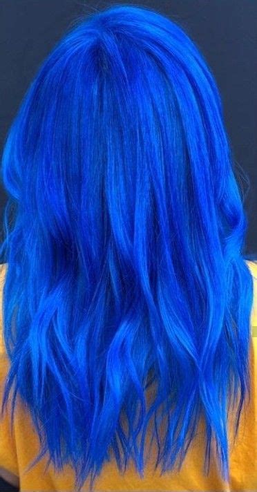 Bright Blue Hair Royal Blue Hair Vivid Hair Color Vibrant Hair