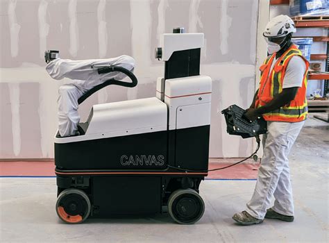 Drywall Finishing Gets Robotic Assistance