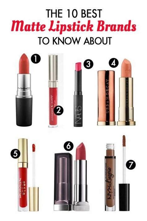 These Are The Best Matte Lipsticks Lipsticktips Best Matte Lipstick