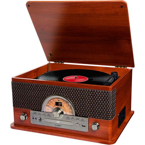 Ion Superior Lp Record Player Woodwind And Brasswind