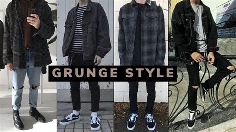 Grunge Style Grunge Outfits Ideas For Boys Grunge Fashion Men