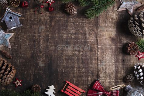 Rustical Christmas Decorations Wallpapers Wallpaper Cave