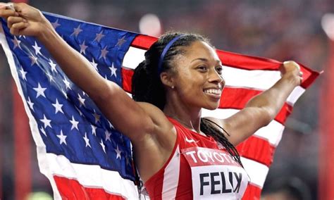 In november 2018, she welcomed a daughter named camryn with her husband kenneth. Olympian Allyson Felix Talks Life Goals And Why Athletes ...