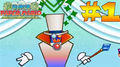 Super Paper Mario Walkthrough Español Parte 1 Bowser Y