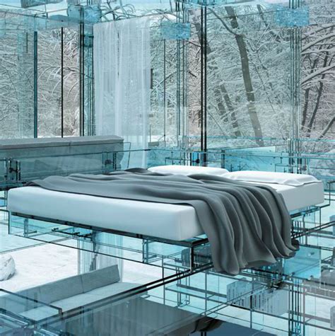 See Through Glass House Designed By Carlo Santambrogio And Ennio Arosio