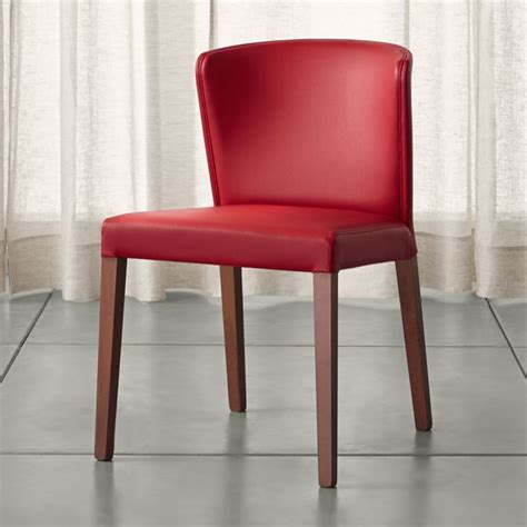 Never miss new arrivals that match exactly what you're looking for! Curran Red Dining Chair | Crate and Barrel