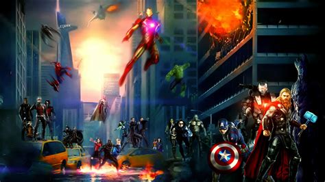 2560x1440 Resolution Marvel Cinematic Universe Superhero Artwork 1440p